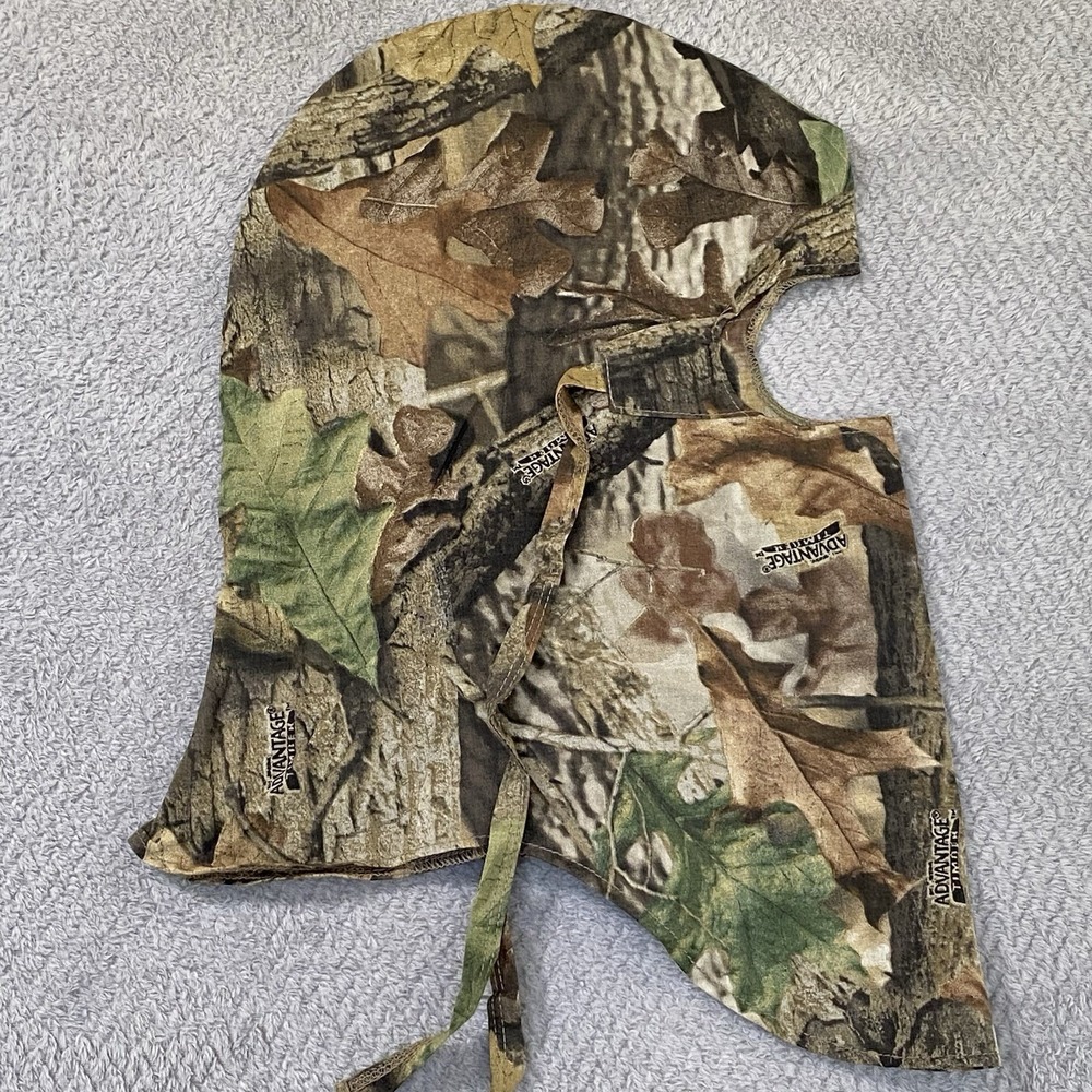 Camo Headcover Advantage Timber Camouflage Balaclava Hunting Facemask